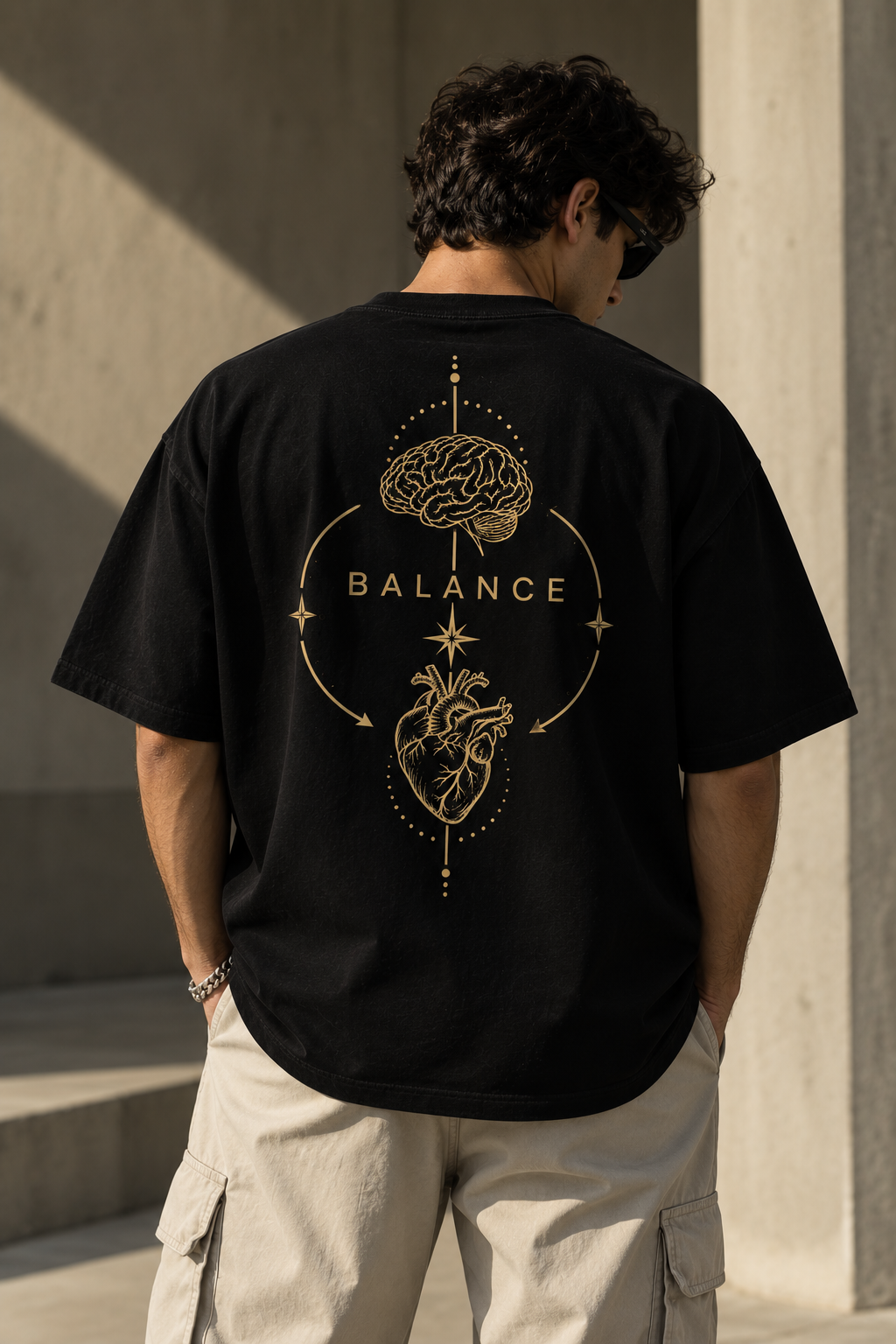 Thorns & Ashes Balance Oversized T-Shirt