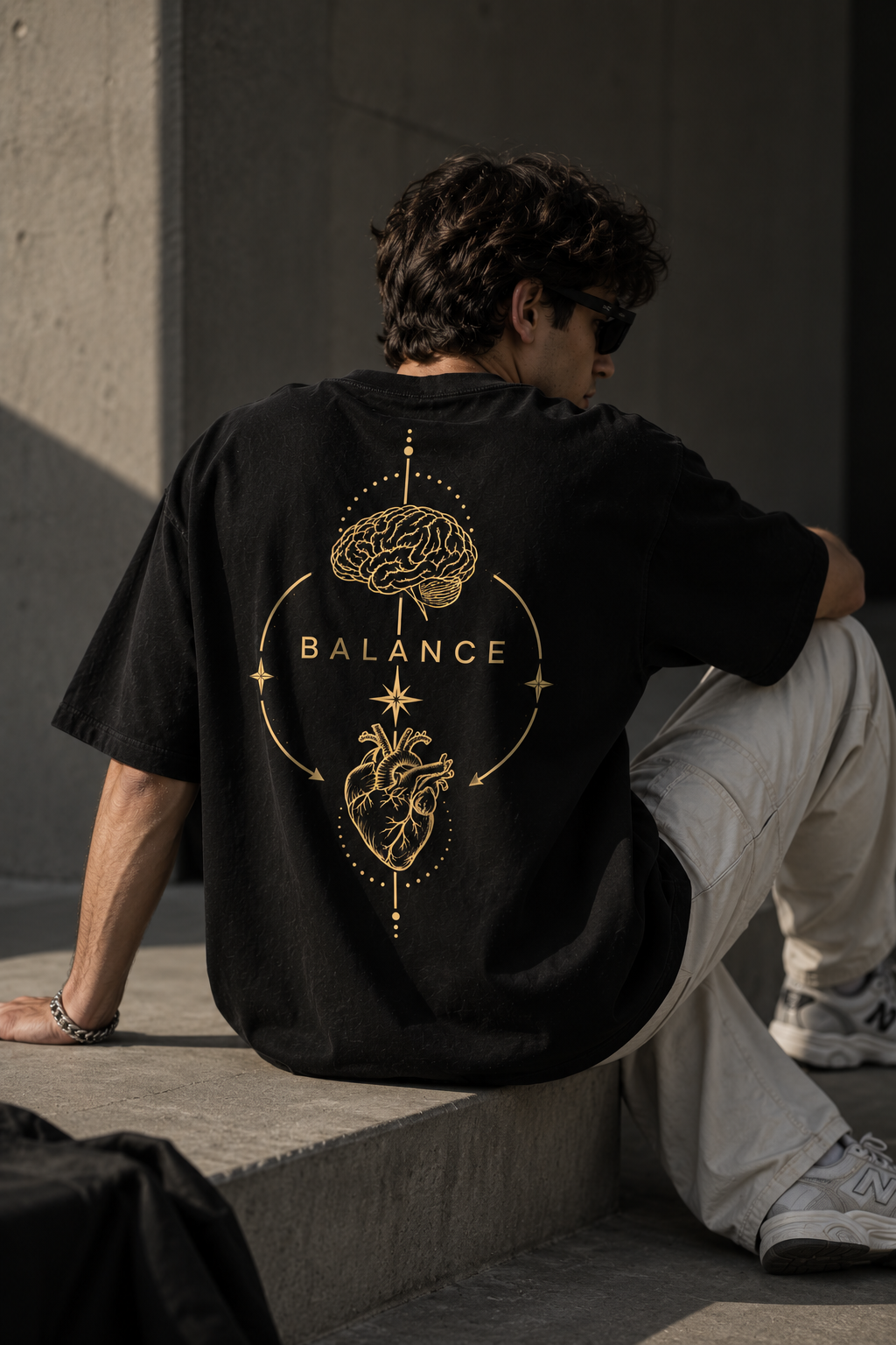 Thorns & Ashes Balance Oversized T-Shirt