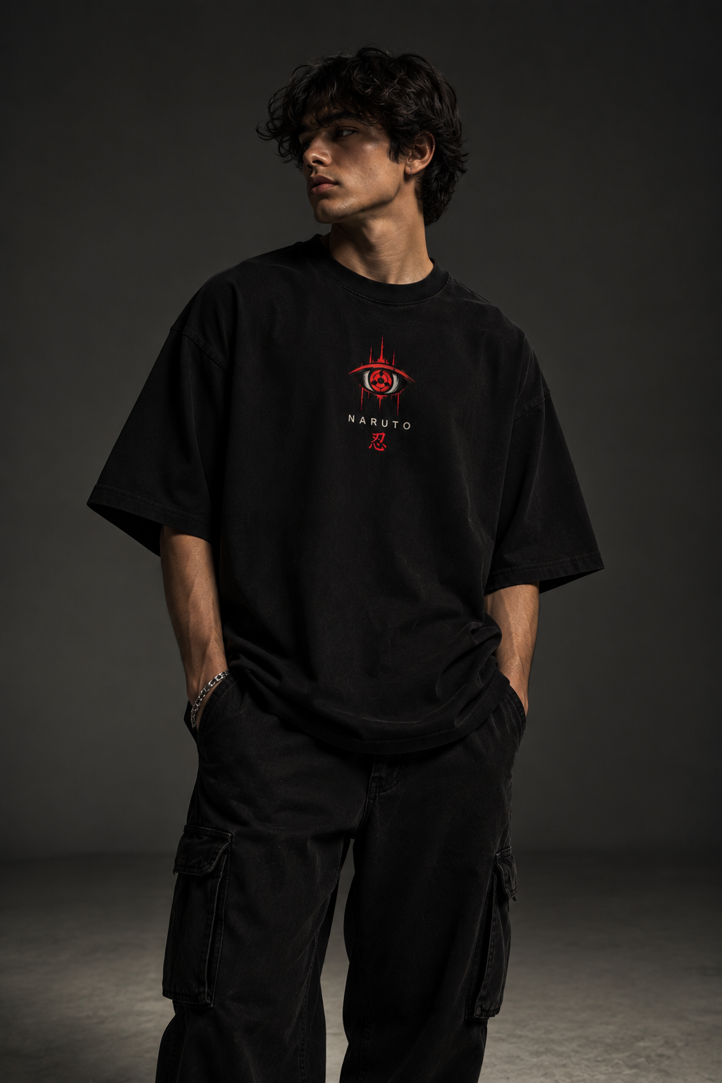 Thorns & Ashes Naruto Itachi Oversized T-Shirt