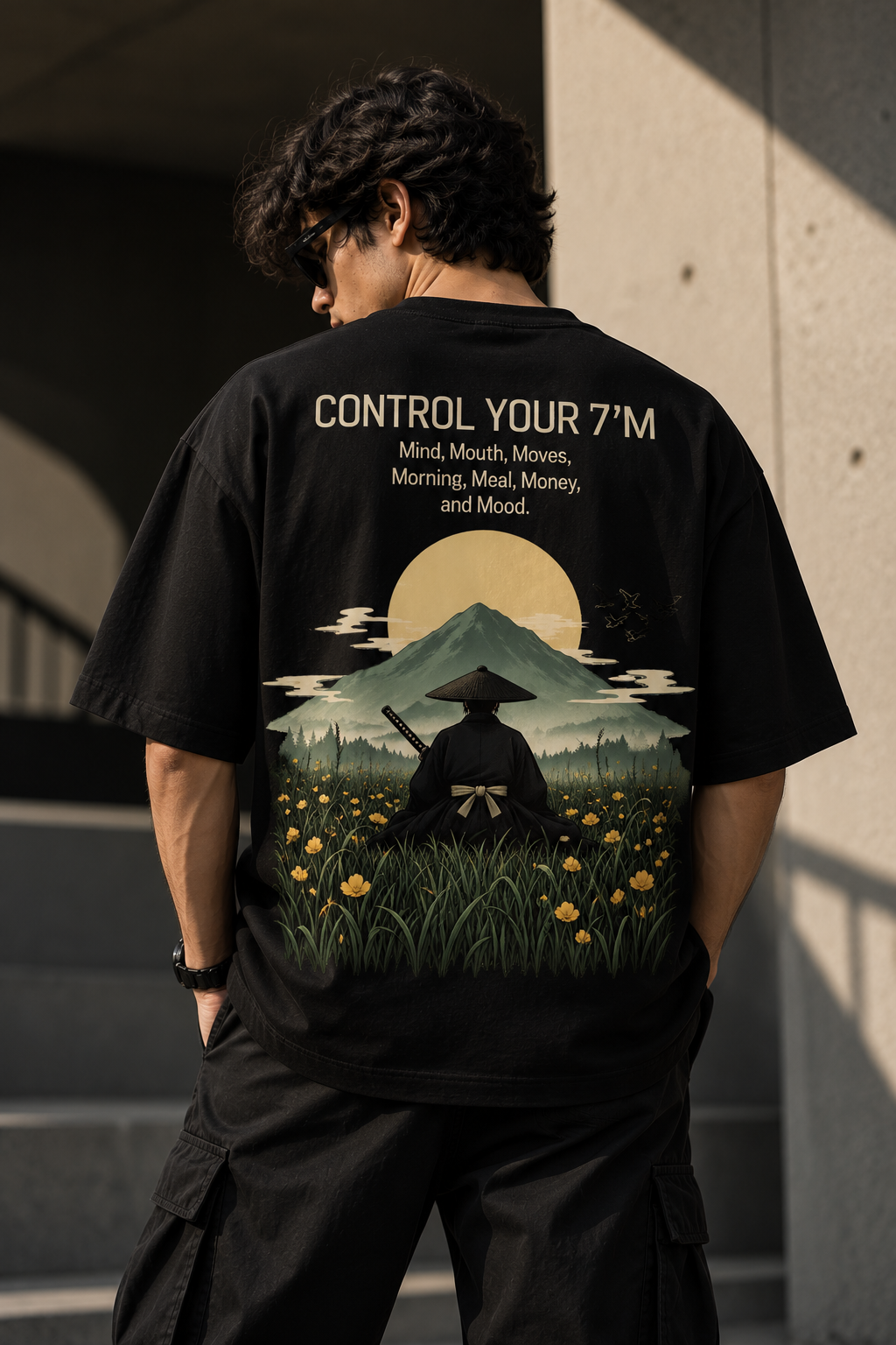 Thorns & Ashes Control Your 7’M Oversized T-Shirt