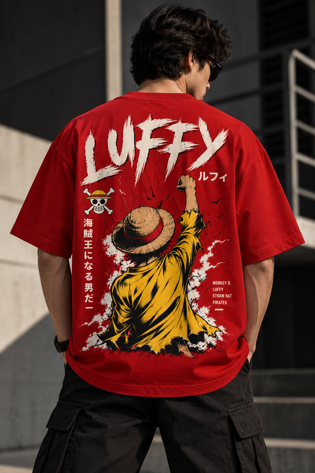 Thorns & Ashes Luffy Oversized T-Shirt