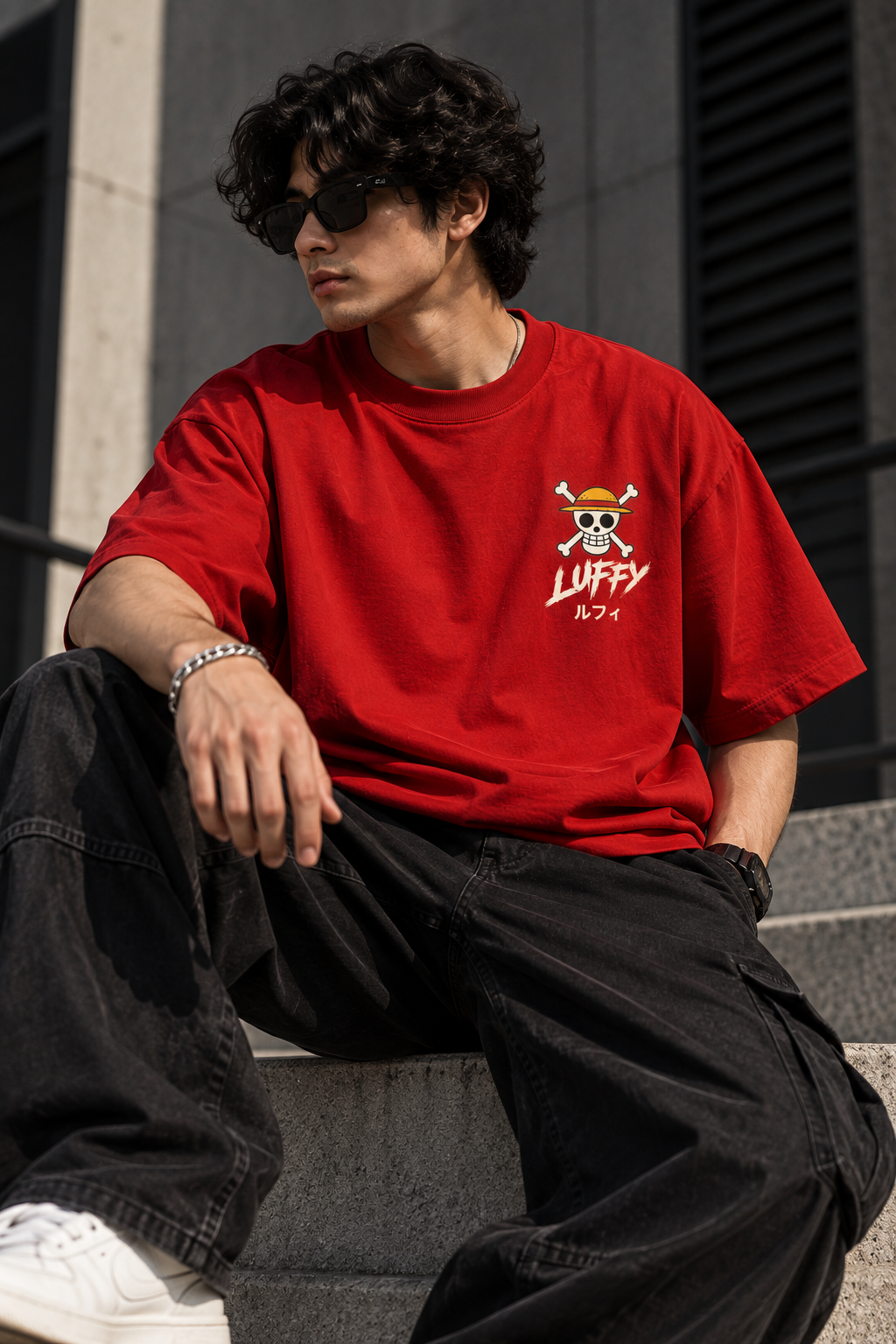 Thorns & Ashes Luffy Oversized T-Shirt