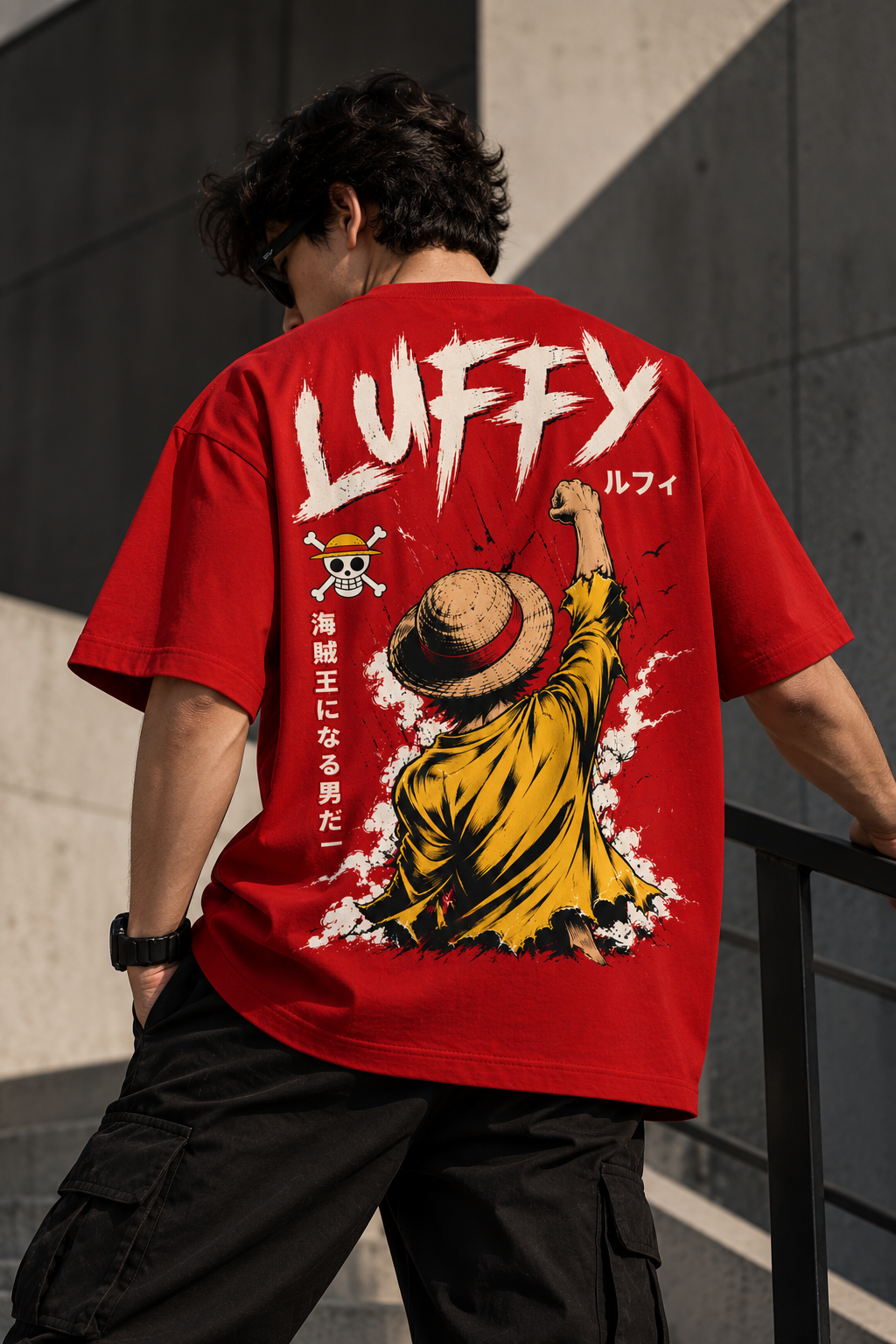 Thorns & Ashes Luffy Oversized T-Shirt
