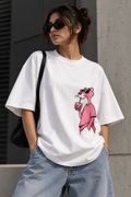 Thorns & Ashes Chill Panther Oversized T-Shirt