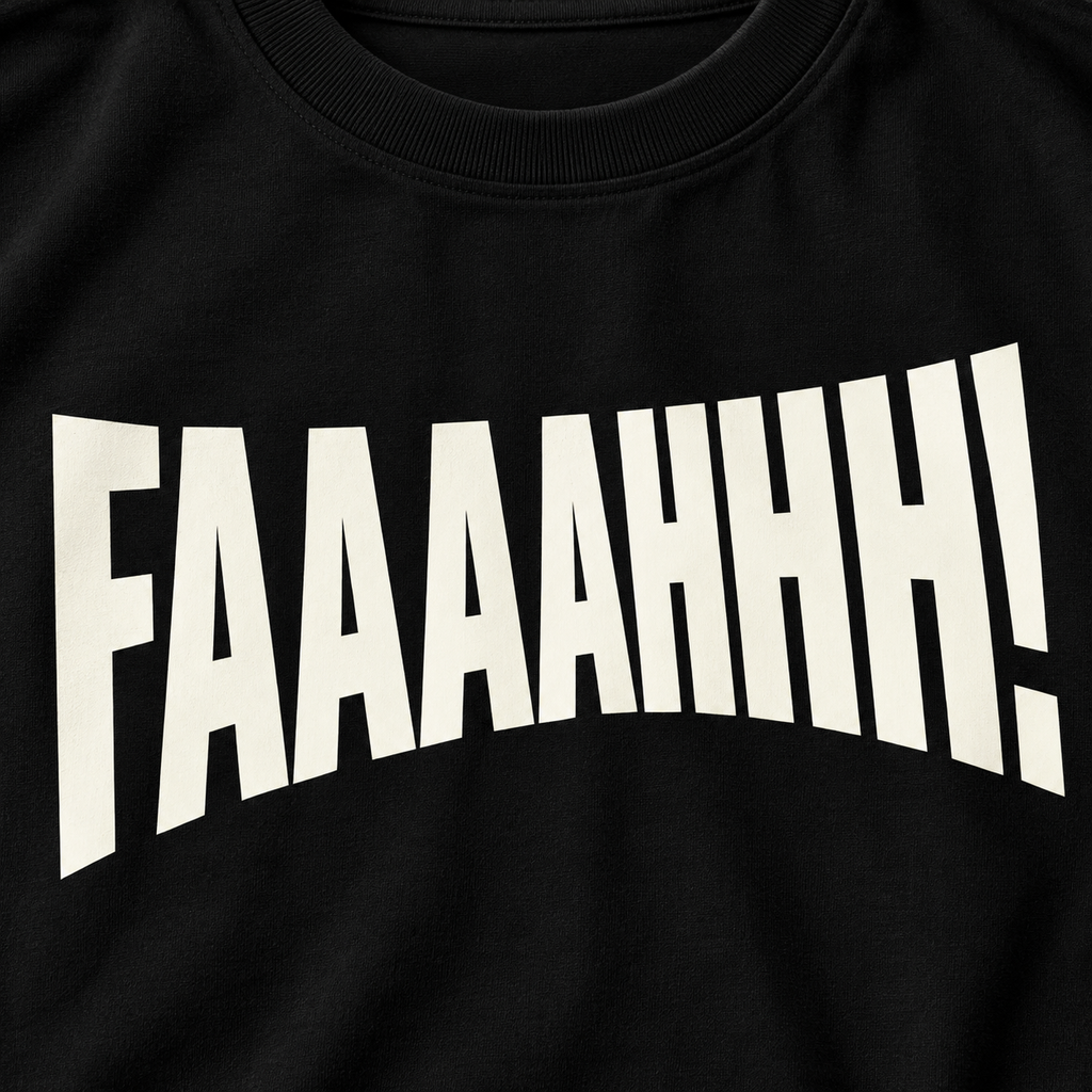 Thorn & Ashes FAAAHHH! Oversized T-Shirt
