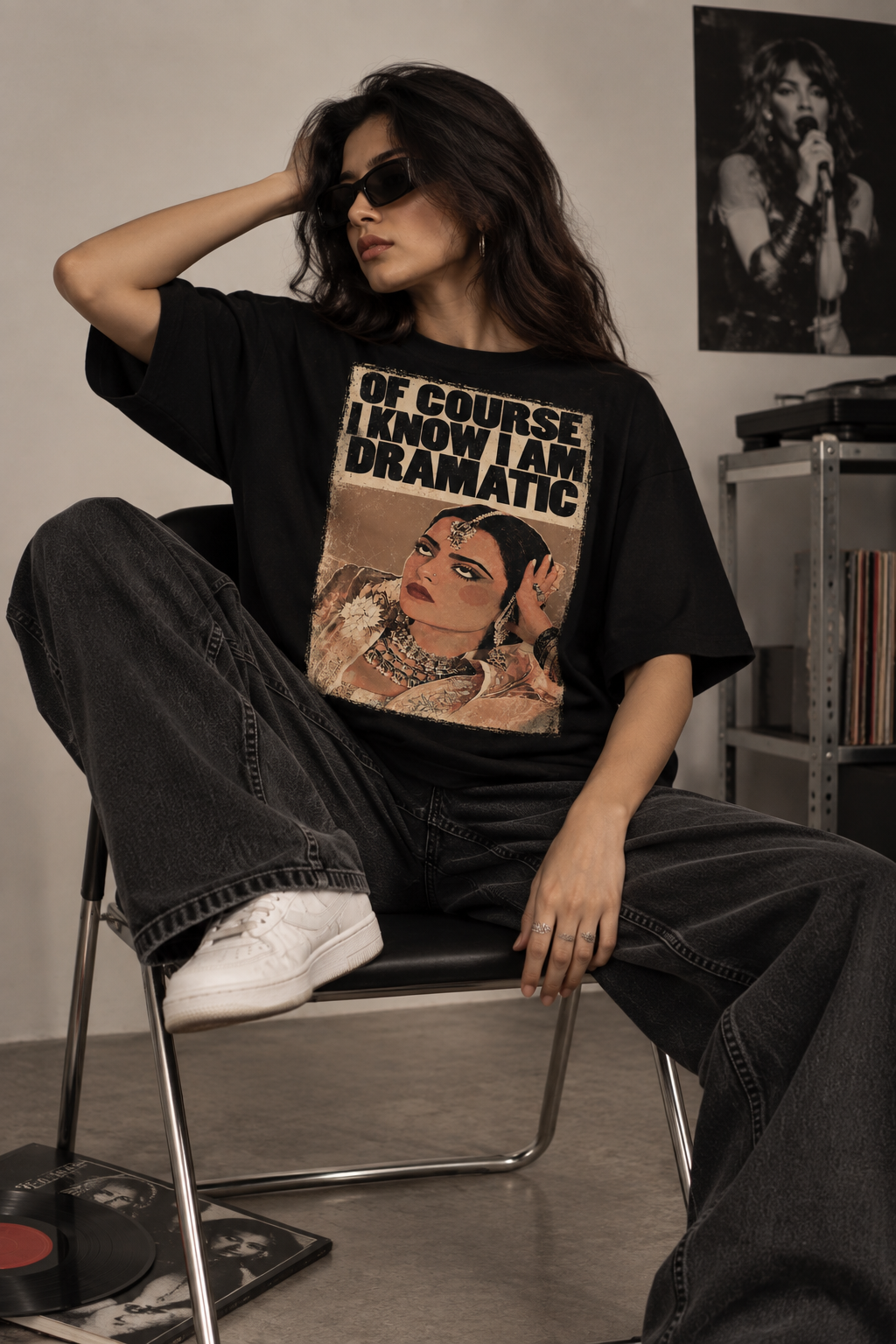 Thorns & Ashes Of Course I Know I Am Dramatic Oversized T-Shirt