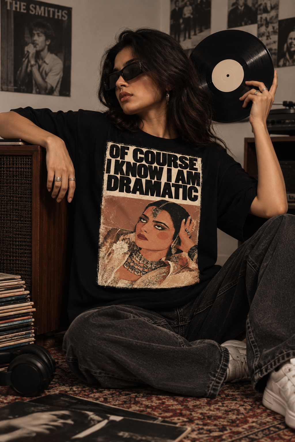 Thorns & Ashes Of Course I Know I Am Dramatic Oversized T-Shirt