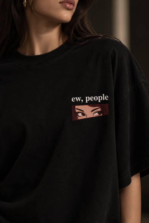 Thorns & Ashes Ew, People Oversized T-Shirt