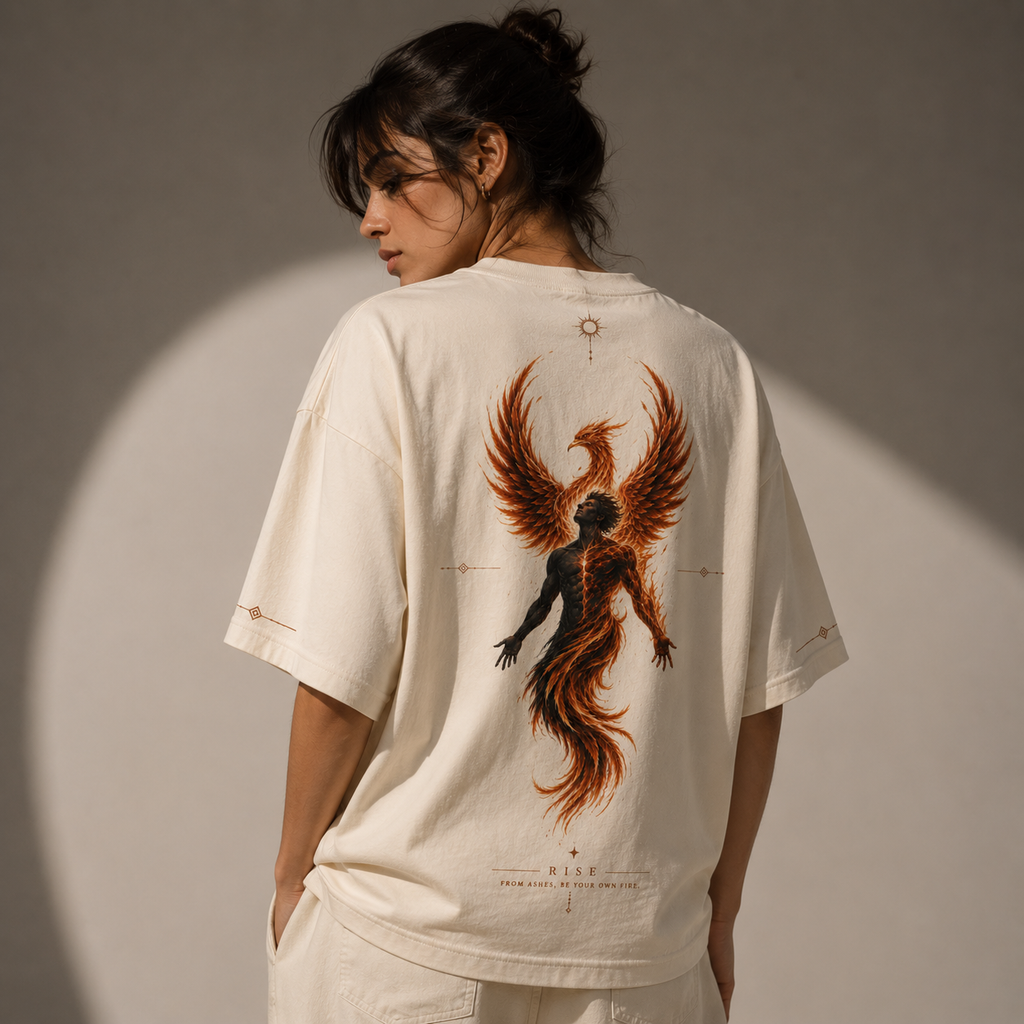 Thorns & Ashes Rising From Ashes Oversized T-Shirt
