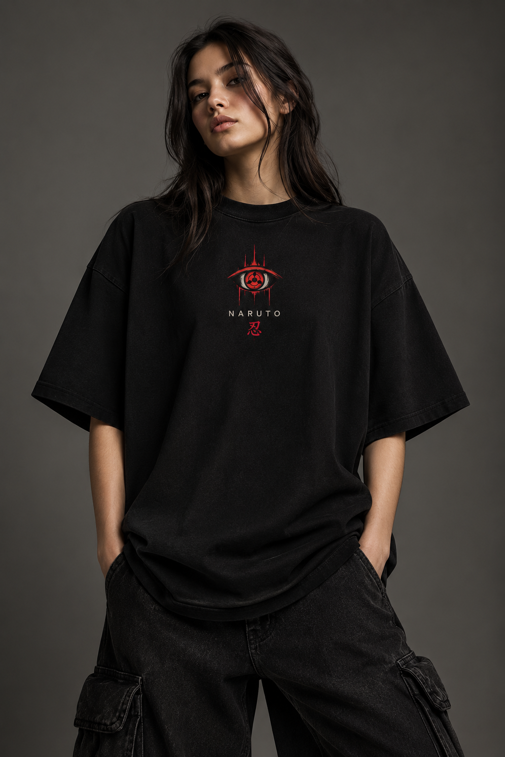 Thorns & Ashes Naruto Itachi Oversized T-Shirt
