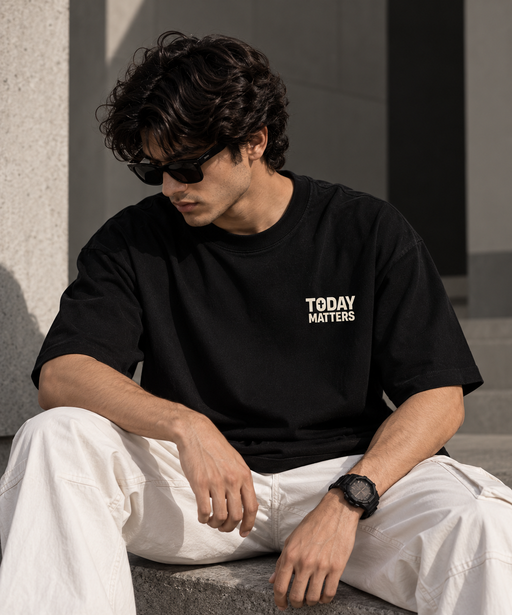 Thorns & Ashes Today Matters Oversized T-Shirt