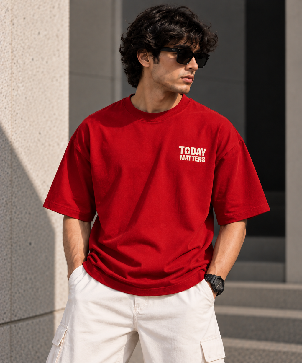 Thorns & Ashes Today Matters Oversized T-Shirt