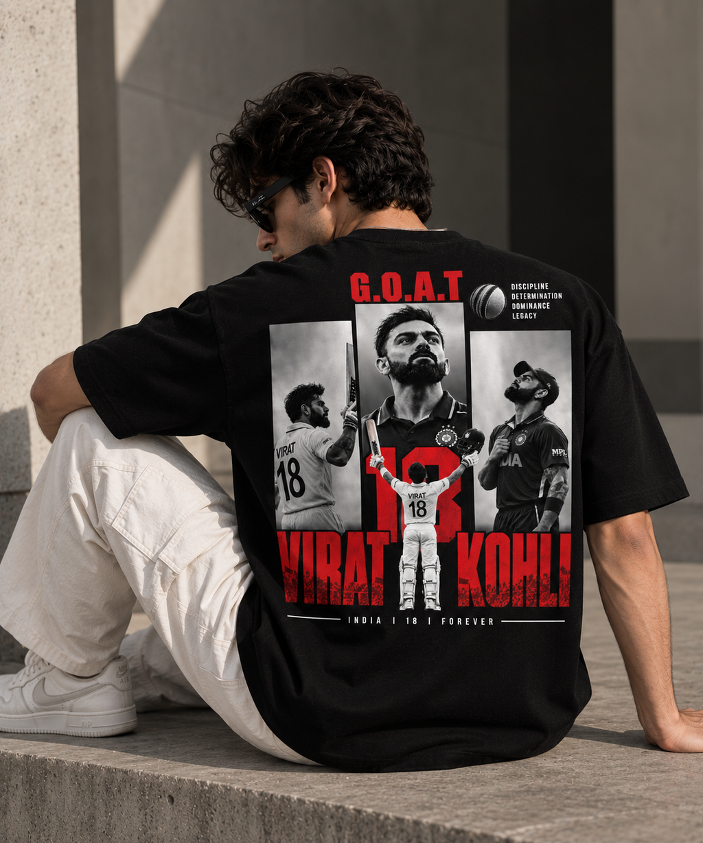 Thorns & Ashes G.O.A.T. 18 Oversized T-Shirt