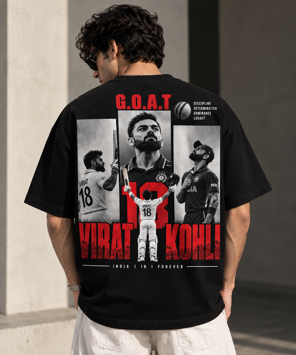 Thorns & Ashes G.O.A.T. 18 Oversized T-Shirt